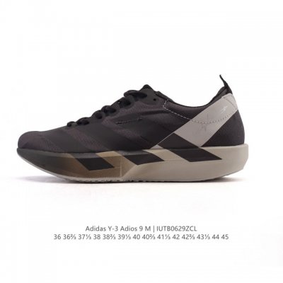 新品 阿迪达斯 Adidas Adidas Adizero Adios 9 舒适百搭防滑耐磨 低帮跑步鞋 男女同款 超轻稳定透气缓震 男女子马拉松运动跑步鞋 I
