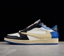 纯原 Travis Scott x Air Jordan 1 Low OG AJ1 乔1闪电倒勾低帮 DM7866-140 闪电倒钩鞋头的大面积白色 搭配硕大