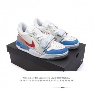 公司级 耐克 Aj 乔丹 Air Jordan Legacy 312 低帮运动鞋 Aj312 乔312百搭篮球鞋 酷炫混搭，谁人不爱？Air Jordan Le
