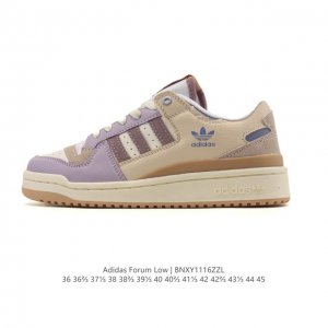 Adidas 阿迪达斯 三叶草 Forum Low 男女运动板鞋 2025年新款 蛇年限定 摩登演绎篮球风的经典鞋。英文的“Forum”，是进行表达的场所，在这