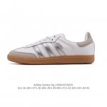 阿迪达斯 德训鞋 Adidas Originals Samba Og Shoes 经典运动鞋小白鞋 T头鞋 男女士板鞋 路易威登联名 彰显休闲摩登风情的时尚经典