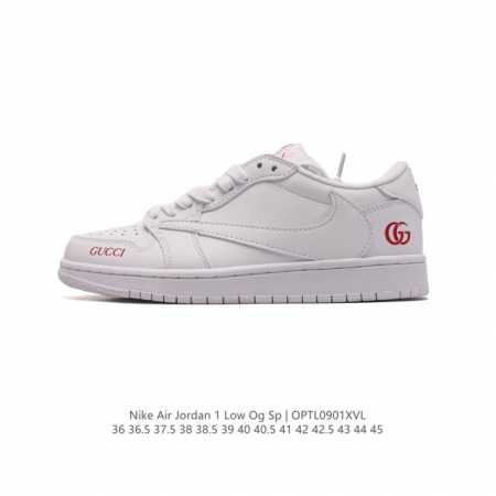 公司级 耐克 Nike Air Jordan 1 Low Og Sp Military Blue Aj1乔1 倒勾 Gucci联名 低帮篮球鞋 Aj1 乔丹1代 - 点击图像关闭