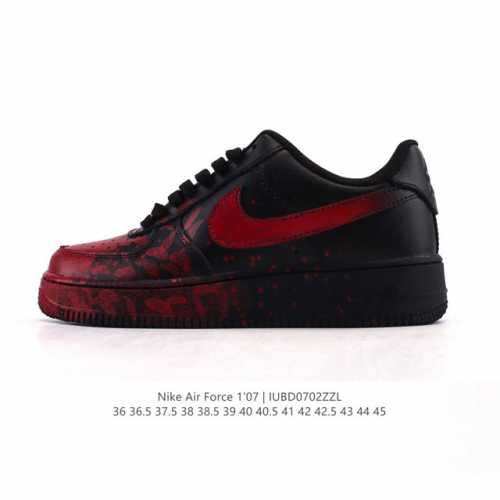 耐克 Nike Air Force 1 '07 Low 2025新年新款 蛇年限定 空军一号含气垫 小白鞋 低帮百搭厚底增高休闲运动板鞋。柔软、弹性十足的缓震性