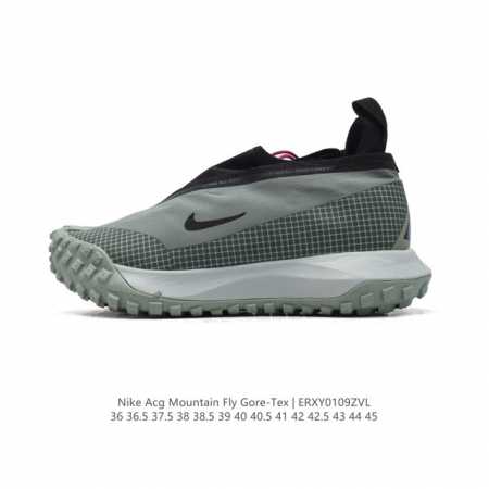 公司级 耐克 Nike Acg Mountain Fly Gore-Tex 机能风格跑步鞋休闲运动鞋 采用匠心设计，打造耐穿迅疾风格，让你在沙漠、峡谷和深山中探 - 点击图像关闭