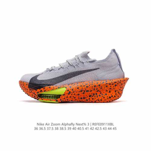 公司级 耐克 Nike Air Zoom Alphafly Next% 3代 马拉松三代 原标原盒真碳纤维 真zoom X 气垫正确版型！鞋面采用更轻质更透气的