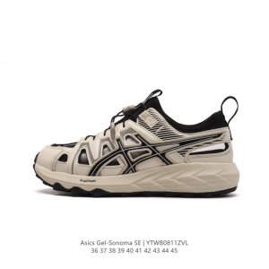 asics 亚瑟士 机能溯溪 Asics Gel-Sonoma Se 潮流溯溪鞋情侣夏季涉水鞋运动凉鞋洞洞鞋 作为一对溯溪鞋常有的镂空设计、快速系带，该有的 T