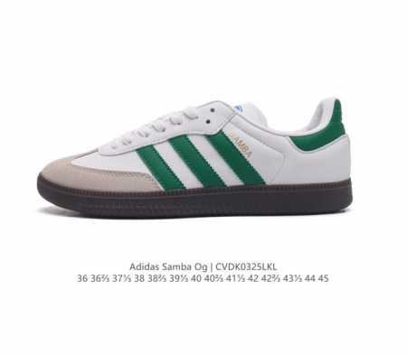 阿迪达斯 德训鞋 Adidas Originals Samba Og Shoes 经典运动鞋小白鞋 T头鞋 男女鞋 彰显休闲摩登风情的时尚经典鞋 它诞生于50年 - 点击图像关闭