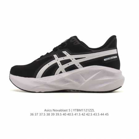 Asics Novablast 5轻量跑鞋 低帮轻量透气缓震休闲运动跑步鞋 Novablast 5 鞋款秉承 Asics 设计理念 尊重日本的“改善”、持续改进 - 点击图像关闭