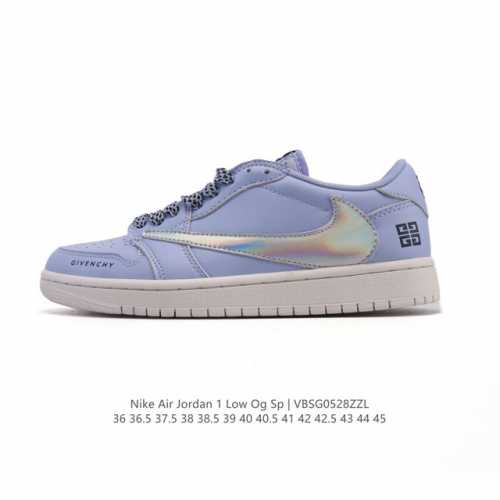 真标 耐克 Nike Air Jordan 1 Low Og Sp Military Blue Aj1乔1倒勾 2025年新款 蛇年新款 低帮篮球鞋 Aj1 乔