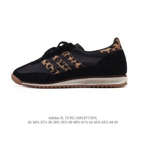 公司级 阿迪达斯Adidas Sl 72 Shoes 经典复古薄底运动鞋 T头鞋 三叶草复古休闲跑步鞋休闲运动鞋 这款经典运动鞋携复古型格，来访你的活力日常 采