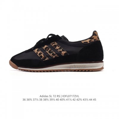 公司级 阿迪达斯Adidas Sl 72 Shoes 经典复古薄底运动鞋 T头鞋 三叶草复古休闲跑步鞋休闲运动鞋 这款经典运动鞋携复古型格，来访你的活力日常 采