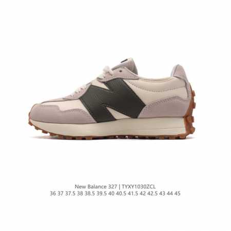 纯原版本 NB 新百伦 New Balance 327系列复古休闲运动慢跑鞋时尚男女运动鞋 以更纯粹的复古风格设计打造的全新造型 侧身还以解构设计，将 N 字标 - 点击图像关闭