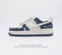 Louis Vuitton X Nike Air Force 1 Low 路易威登联名 耐克 空军一号 Af1 低帮百搭休闲厚底增高运动板鞋 柔软 弹性十足的缓