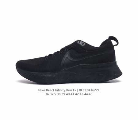 耐克男女鞋nike React Infinity Run Fk 轻便透气缓震跑步鞋，专为帮助减少跑步伤害而设计，系带设计，释放鞋款潜力，助力一路畅跑。Nike - 点击图像关闭