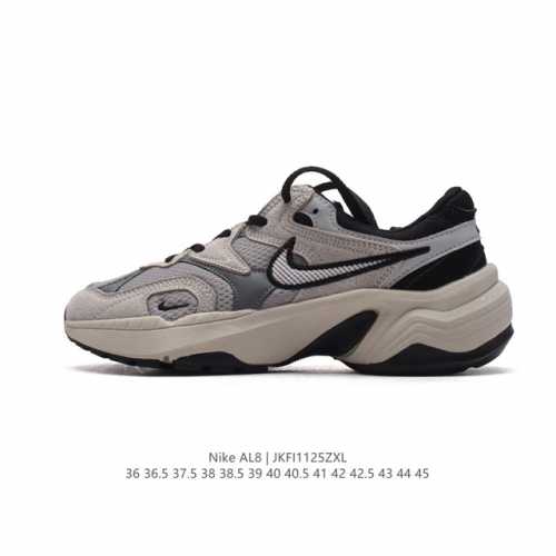 耐克nk Air Pegasus Al8舒适百搭耐磨透气低帮跑步鞋时尚厚底老爹鞋专为跑者打造的熟悉弹力脚感再度回归 助你攻克各种目标 再不然 也能为你增添足下风