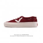 Vans 万斯 范斯Vans Sport Low运动系列复古低帮硫化滑板板鞋 经典低帮运动休闲鞋滑板鞋帆布鞋 男女鞋真标硫化工艺，原装铝楦数据开发鸟嘴楦型版本夏