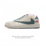 公司级 真标 耐克 Nike Air Jordan 1 Low OG SP Military Blue AJ1乔1 倒勾低帮篮球鞋 AJ1 乔丹1代 aj1 乔