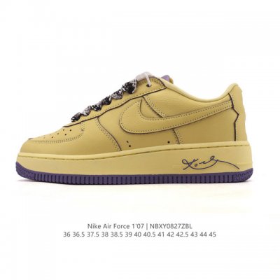公司级 新款 Af1耐克 Nike Air Force 1 ‘07 Low 空军一号 气垫厚底增高百搭运动板鞋 原楦头原纸板 小白鞋 打造纯正空军版型，专注外贸