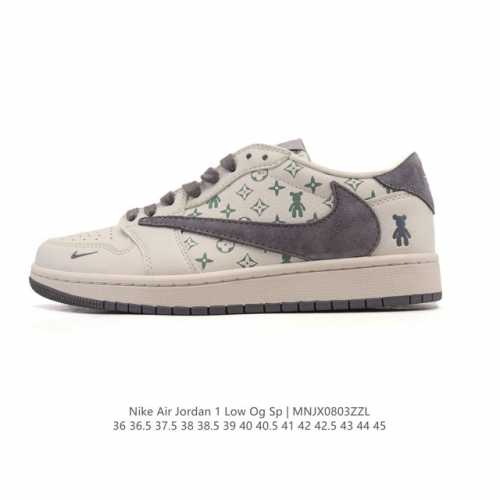 特价 真标 耐克 Nike Air Jordan 1 Low Og Sp Military Blue Aj1乔1倒勾 2025年新款 蛇年新款 低帮篮球鞋 Aj