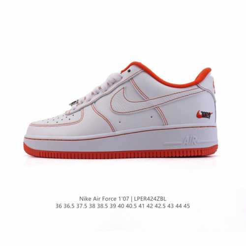 公司级 Af1耐克 2025年新款小白鞋 Nike Air Force 7 Low 空军一号 厚底增高百搭运动板鞋 原楦头原纸板 打造纯正空军版型，专注外贸渠道
