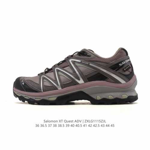 公司级 Salomon萨洛蒙 Xt-Quest 潮流 低帮 户外功能鞋徒步鞋 男女款 Salomon Xt-Quest Gtx是一款专为户外运动设计的多功能徒步