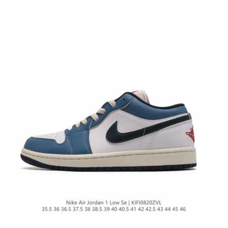 耐克 乔丹air Jordan 1 Low Aj1 乔1 乔丹1代aj1 低帮复古文化休闲运动篮球鞋。从 5 年面世的元年款汲取设计灵感，采用简洁大方的经典外观 - 点击图像关闭