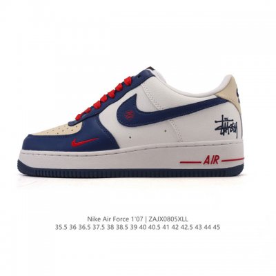 公司级 新款 Af1耐克 Nike Air Force 1 ‘07 Low 空军一号 气垫厚底增高百搭运动板鞋 原楦头原纸板 小白鞋 打造纯正空军版型，专注外贸