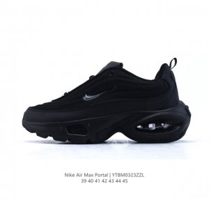 140 耐克(Nike) Air Max Portal 休闲厚底增高气垫老爹运动鞋 2025年新款鞋型 Nike Air Max Portal 跟高5公分左右