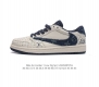 当红嘻哈歌手特拉维斯 斯科特联乘路易威登louis Vuitton X Travis Scott X Nike Air Jordan 1 Low Og S Da
