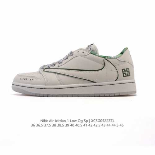 真标 耐克 Nike Air Jordan 1 Low Og Sp Military Blue Aj1乔1倒勾 2025年新款 蛇年新款 低帮篮球鞋 Aj1 乔
