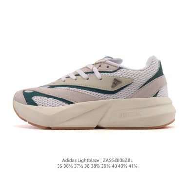 公司级 阿迪达斯 Adidas 流光跑鞋Lightblaze超轻防滑跑鞋女款新款轻运动鞋，Adidas Sportswear 专为 Z 时代流动青年打造的舒适极