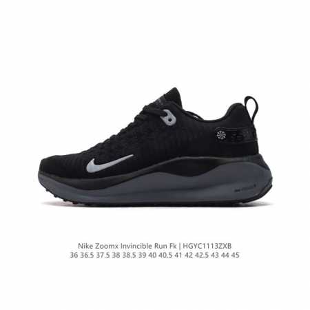 耐克 Nike Reactx Infinity Run 4瑞亚机能风疾速系列越野缓震休闲运动鞋 公路跑步鞋带气垫厚底增高运动鞋。加宽前足设计和加厚泡绵层，有助提 - 点击图像关闭