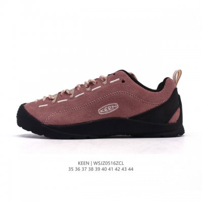 美国人气户外品牌-科恩Keen Jasper Rocks Sp贾斯珀都市系列复古低帮系带户外风露营徒步登山运动训练鞋 原楦型开发纸版 采用固色翻毛皮鞋面材质 内