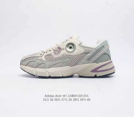 阿迪达斯 女鞋 Adidas Originals Astir Sn W 阿斯蒂尔系列老爹风复古透气缓震休闲运动慢跑鞋 穿上 Adidas 阿迪达斯 Astir - 点击图像关闭