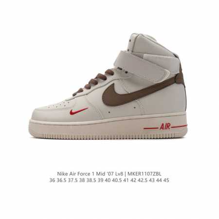 Nk Air Force 7 Mid AF1耐克 空军一号 AF1 中帮 魔术贴 厚底增高运动板鞋 原楦头原纸板 打造纯正空军版型。专注外贸渠道 全掌内置蜂窝气 - 点击图像关闭