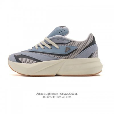 阿迪达斯 Adidas 流光跑鞋Lightblaze超轻防滑跑鞋女款新款轻运动鞋，Adidas Sportswear 专为 Z 时代流动青年打造的舒适极简搭档