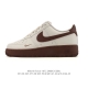 公司级 附赠送Logo清洁刷 Af1耐克 Nike Air Force 1 ‘07 Low 空军一号厚底增高百搭休闲运动板鞋 原楦头原纸板 打造纯正空军版型，专
