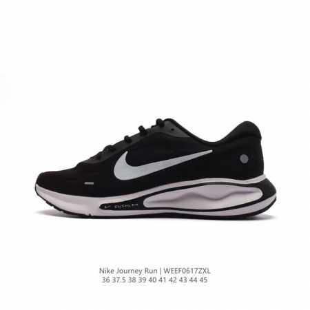 耐克 Nike Journey Run 男女子透气公路跑步鞋 搭载柔软厚实的 Comfiride 泡绵缓震配置，助你征服充满挑战的路面，大步流星，微笑前行。该鞋 - 点击图像关闭