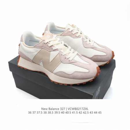 真标 Nb 新百伦 New Balance 327系列复古休闲运动慢跑鞋时尚男女运动鞋 以更纯粹的复古风格设计打造的全新造型 侧身还以解构设计，将 N 字标志以 - 点击图像关闭