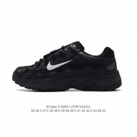 公司级 耐克 Nike 男女子休闲运动鞋p-6000Premium 轻便舒适透气防滑缓震耐磨跑步鞋。P-6000 是一款植根于 2000 年代风格的混合款式，让 - 点击图像关闭