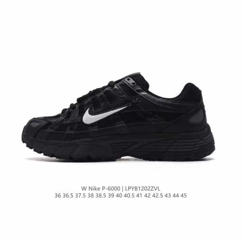 公司级 耐克 Nike 男女子休闲运动鞋p-6000Premium 轻便舒适透气防滑缓震耐磨跑步鞋。P-6000 是一款植根于 2000 年代风格的混合款式，让