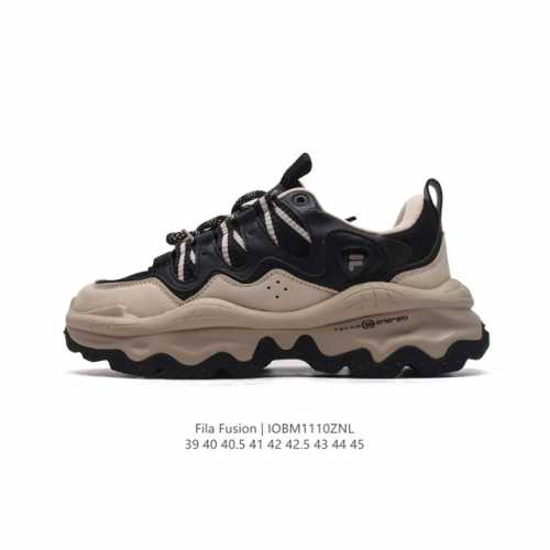 公司级 斐乐 男款老爹鞋 FILA FUSION 厚底增高百搭运动板鞋 意大利百年经典运动品牌，网红单品 小红书推荐爆款 FILA斐乐新款小白鞋斐乐潮牌文化街头