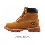 Timberland添柏岚靴子天伯伦高帮马丁靴 踢不烂经典大黄靴 防水面料 高帮靴 马丁靴 户外休闲潮流系列 搭配防臭防腐真皮乳胶鞋垫，给您完美的穿着体验，质量