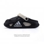 90 【新品】阿迪达斯 Adidas Superstar洞洞鞋 25夏季新款洞洞鞋男士外穿时尚沙滩踩屎感透气凉拖鞋 舒适透气 耐磨 轻运动 洞洞鞋 凉鞋，鞋子柔