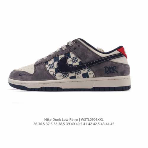 公司级 耐克 Nike Dunk Low Retro 运动鞋复古板鞋。作为 80 年代经典篮球鞋款，起初专为硬木球场打造，后来成为席卷街头的时尚标杆，现以经典细