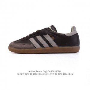 阿迪达斯 德训鞋 Adidas Originals Samba Og Shoes 经典运动鞋小白鞋 T头鞋 男女士板鞋 彰显休闲摩登风情的时尚经典鞋。它诞生于5