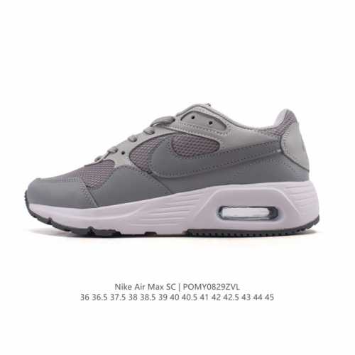 新品 耐克 Nike Air Max Sc 防滑耐磨 舒适缓震 网布透气 织物 气垫 减震 复古 运动休闲鞋，耐克 Nike Air Max Sc是耐克于 年推