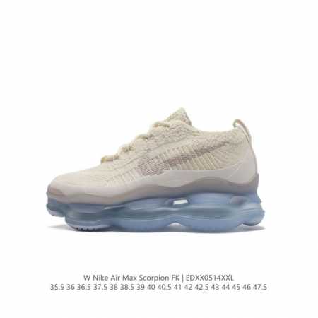 公司级 耐克 Nike Air Max Scorpion Fk 气垫缓震运动鞋厚底增高男女鞋。次世代气垫搭载全掌长气垫鞋款 而这样的配置，会带来过去所有 Air - 点击图像关闭