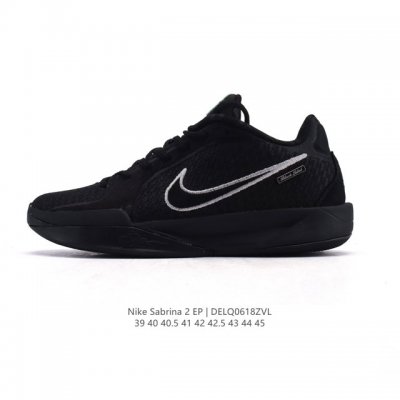 公司级 Nike耐克Sabrina 2 Ep 防滑耐磨 男子低帮减震实战篮球鞋 Sabrina Ionescu 的成功早已眾所周知。 她在場上能有這等表現，是因