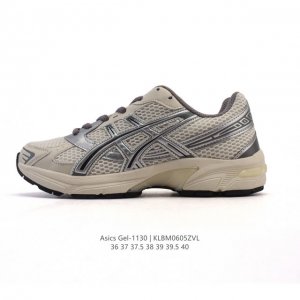 Asics 亚瑟士 新款情侣健步减震复古鞋Gel-1 女时尚透气运动潮流耐磨休闲鞋 。选用网眼与皮革相接，复古而富有层次感。网布搭配金属感线条，虎爪 Logo